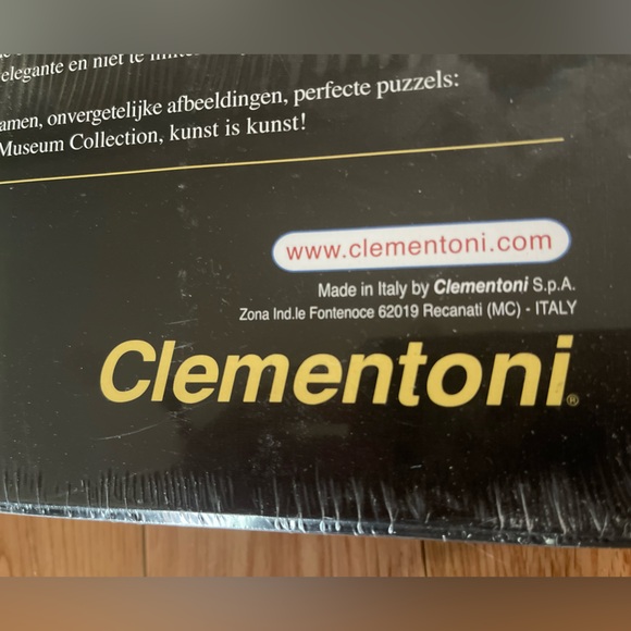 New sealed Museum Collection Van Gogh jigsaw by Clementoni. Made in Italy. - Picture 2 of 4